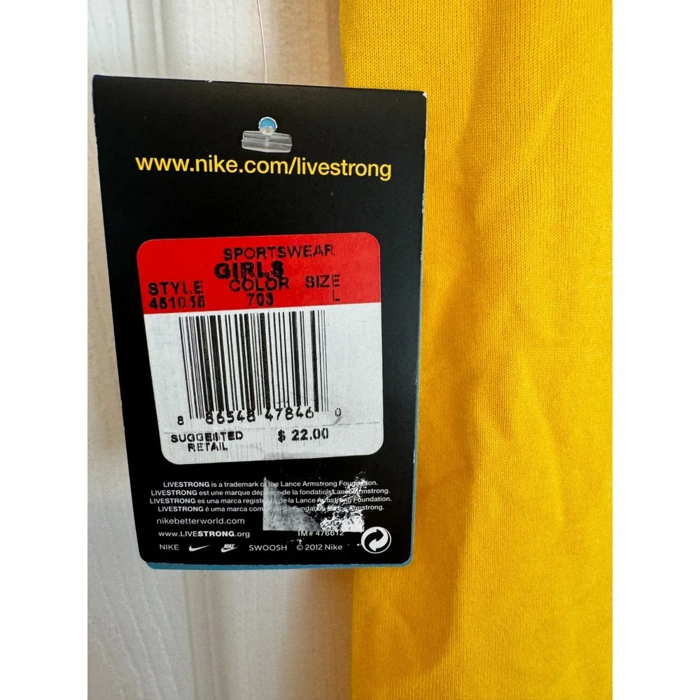 Nike new livestrong